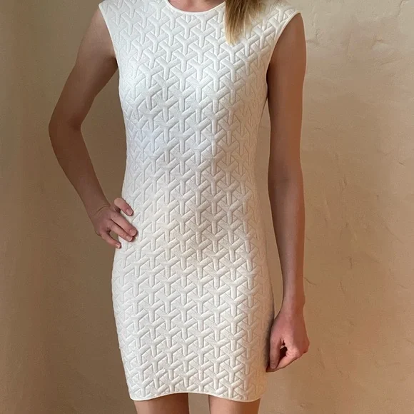 Topshop Dresses Topshop White Mini Dress Poshmark